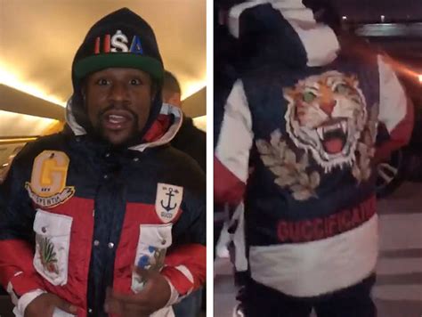 gucci suede blazer floyd mayweather|Floyd Mayweather Doubles Down on Gucci Despite Celebrity .